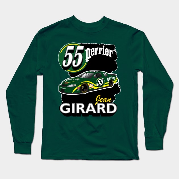 Jean Girard Talledega Nights Long Sleeve T-Shirt by ArielAutoArt